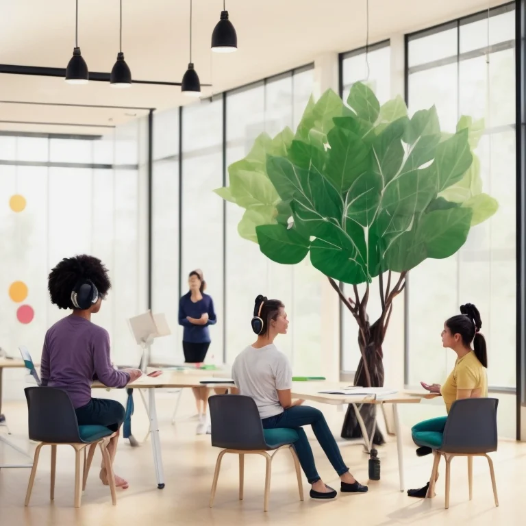 Person journaling in nature